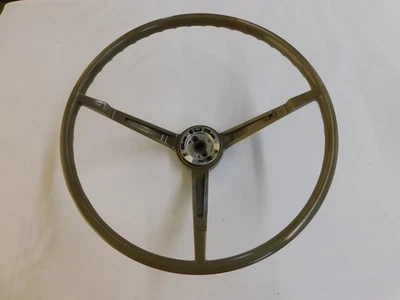 NOS OEM Ford 1967 Mustang Ivy Green Steering Wheel - Image 1 of 4