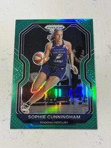 2021 Panini Prizm WNBA SOPHIE CUNNINGHAM #82 RC GREEN PRIZM INDIANA FEVER - Picture 1 of 2