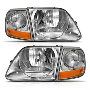 ANZO (111438) 1997-2003 Ford F-150 Crystal Headlight G2 Clear With Parking Light - Picture 1 of 2