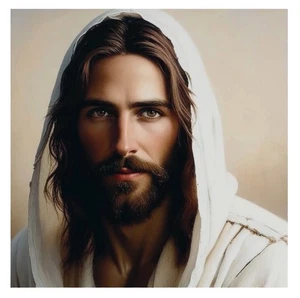 FOTO IMAGEN DE JESUCRISTO ARTE CRISTIANO 5X7 - PUREZA - Imagen 1 de 1
