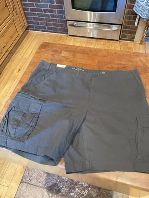Pantalones Cortos Carga Sonoma Para Hombre, Negro Verde Oliva, Mezcla de Algodón, Talla 48, NUEVOS, Reg $56 Foto 1 de 4