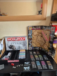 Skyrim Monopoly gioco da tavolo. Vhc Completo - Foto 1 di 17