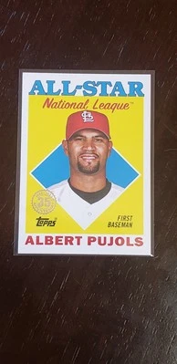2023 Topps Series 2 Albert Pujols 1988 All-Star Insert #88AS-49 StL Cardinals - Image 1 of 2