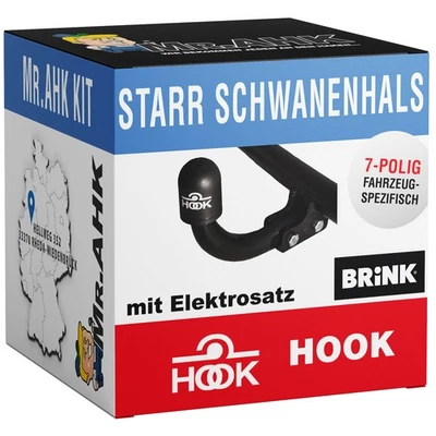 Enganche de remolque rígido para Mercedes Vito W639 10-14 Hook + juego eléctrico específico de 7 polos - Imagen 1 de 3