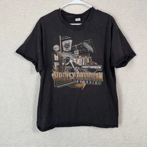 Harley-Davidson camicia uomo grande Kegel Rockford IL Roadside maglietta anni 2010 biker - Foto 1 di 8