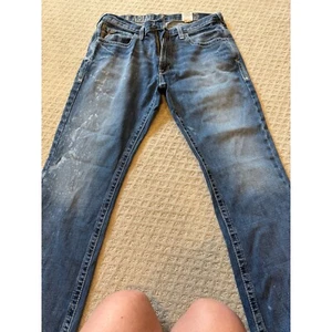 Ariat Mens jeans size 38 x 32 Distressed - missing button - Picture 1 of 8