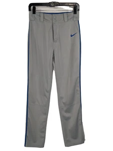 Nike Dri-Fit Gray Athletic Sports Kids Pants Size XL - Picture 1 of 3