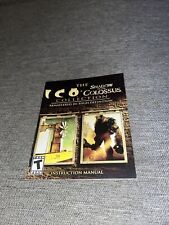 ICO & Shadow of Colossus The Collection - PS3 - Manual Only **NO GAME!