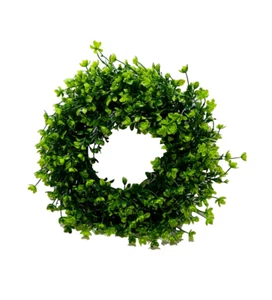 15 Inch Artificial Spring Summer Greenery Wreath Home Decor - Picture 1 of 3