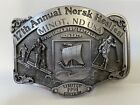 1994 Limited Edition Belt Buckle 17th Annual Norsk Hostfest 241/500