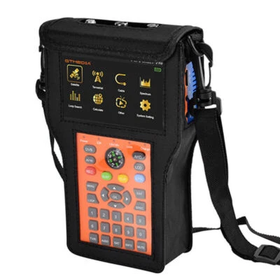 Profi Sat finder Digital DVB-S2/T2/Kabel COMBO Satelliten Finder Messgerät H.265 - Bild 1 von 4