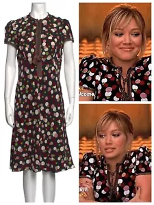 Lizzie McGuire Movie Vtg Moschino Cheap Chic Dot Exact Dress Rare Hilary Duff - Picture 1 of 6