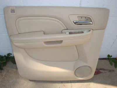 2007-08,Cadillac,Escalade,ESV,Left,Rear,Door,Interior,Trim,Panel,Cashmere,Tan Foto 1 de 4