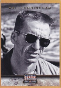 2012 PANINI HEROES & LEGENDS WALT CUNNINGHAM #124 NASA ASTRONAUT NMMT *A14763