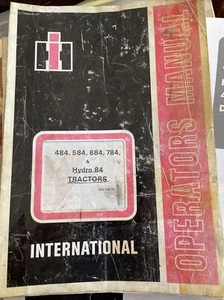 IH INTERNATIONAL 494, 584, 684, 784 Hydro Tractor Shop Service Repair Manual - Picture 1 of 3