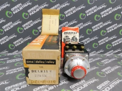 NEW Agastat DEL-R-110 Time Delay Relay 115V 60 Hz - Image 1 of 4