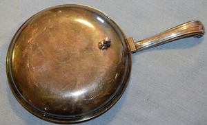 Vassoio briciole vintage argento WMA Rogers maggiordomo silenzioso metallo Handel - Foto 1 di 5