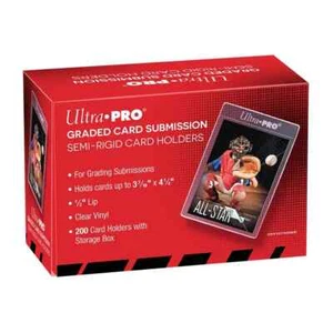 Ultra PRO 200 Graded Card Submission Semi-Rigid Card Holders Karten Toploader - Bild 1 von 3