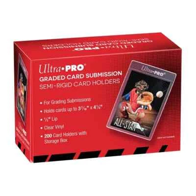 Ultra PRO 200 Graded Card Submission Semi-Rigid Card Holders Karten Toploader - Bild 1 von 3