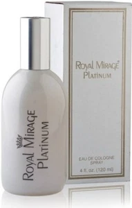 ROYAL MIRAGE Eau De Cologne Spray Platinum Eau de Cologne - 120 ml - Picture 1 of 3