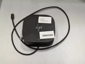 HP USB-C G5 Dock Universal Dockingstation schwarz gebraucht funktioniert - Bild 1 von 19