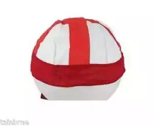 Fitted England Flag Bandana with Red Trim - Picture 1 of 2