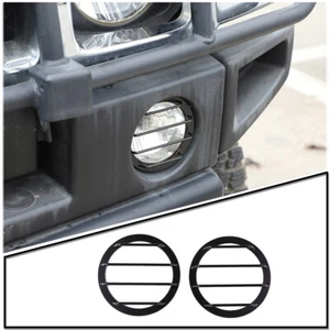 Telaio fendinebbia acciaio nero adatto per Hummer H2 SUV SUT 2003-2009 - Foto 1 di 11