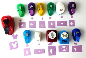 Ek Success Recollections Emagination Punches Paper Craft Scrapbook Cards Lot 12 - Picture 1 of 24