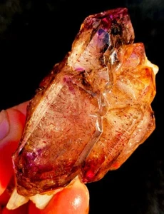 96,0g Diamant! Super Seven Skeletthaar Amethyst Quarz Kristall Simbabwe ie3377 - Bild 1 von 17