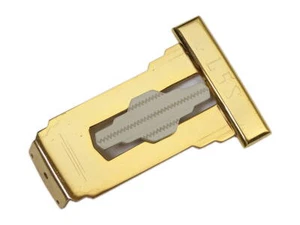 Tailpiece for Electric Guitar Gibson L-5S '70s Vintage Golden - Picture 1 of 2