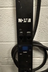 EATON PW105MI0U255  14 Outlets 24 Amp Managed Rack PDU - Picture 1 of 5