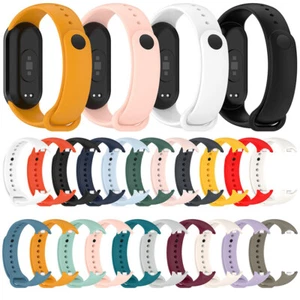 Weiches Silikon Armband Ersatz Uhrenarmband für Xiaomi Band 9/9 NFC/8/8 NFC - Bild 1 von 41