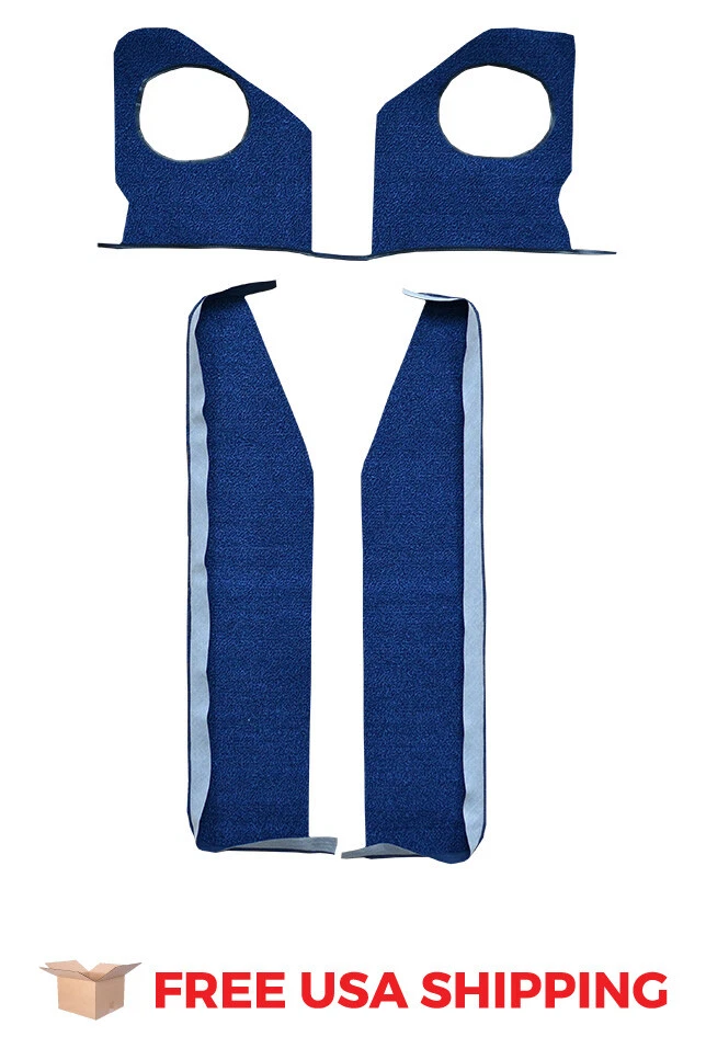 FITS 1963-1964 Chevrolet Impala SS Door & Kick Panel Inserts without Air Loop Foto 1 de 1