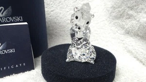 SWAROVSKI KRISTALL DISNEY FIGUR BLUME SITZEND SCHWARZE AUGEN 943601 - Bild 1 von 5