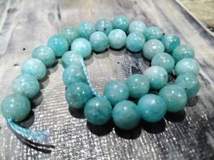Natural Amazonite, Grade A, 6mm, Approx 31 pce. Free postage. Oz Seller - Bild 1 von 4