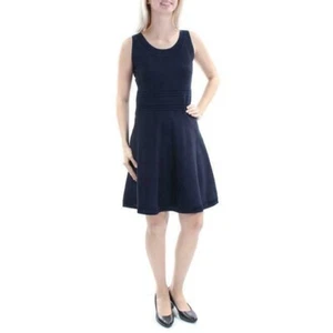 Catherine Malandrino Women's Fit & Flare Sweater Dress Navy Size XS - Picture 1 of 2