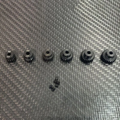 48P Pinion Gear Set 17T 19T 21T 23T 25T 27 For Traxxas 1/10 Slash Rustler 2WD - Image 1 of 4