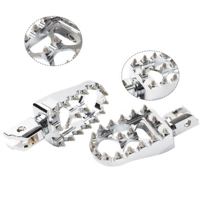 MX Style Foot Pegs Pedals Footpegs Foot Pedal For Harley Softail 2018-2023 - Image 1 of 4