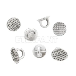10PCs ETERFANT Dental Ortho Lingual Button Bondable MIM Direct Eyelet Round Base - Picture 1 of 13