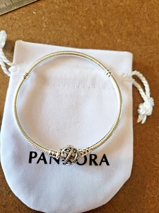 Bracelet Maille Serpent Fermoir Fée Clochette Moments Disney PANDORA argent 925 - Imagen 1 de 10