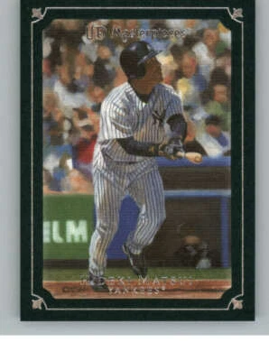 2007 UD Masterpieces Green Linen #15 Hideki Matsui (ref 137011) - Image 1 of 2