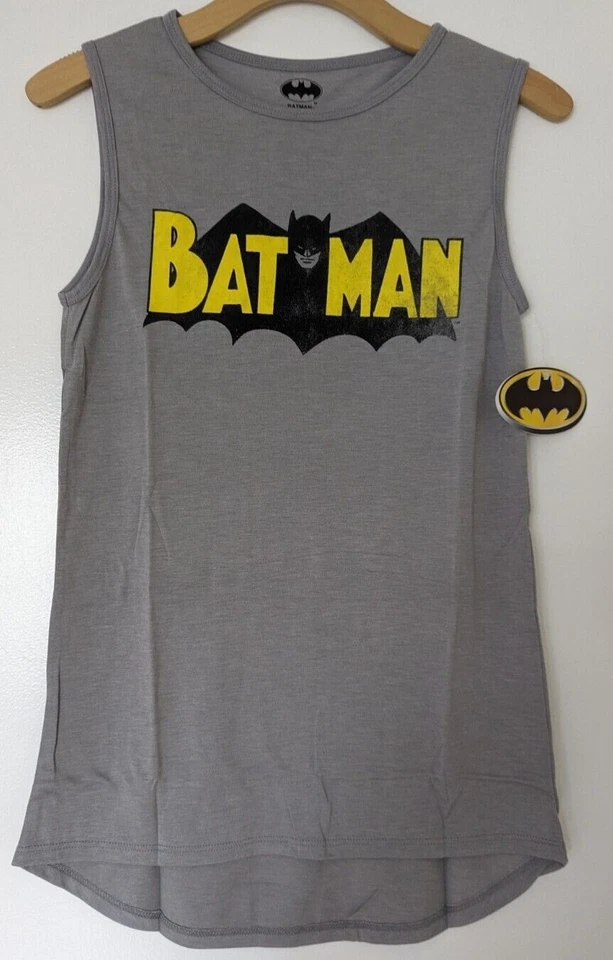 CAMISETA SIN MANGAS CON LOGOTIPO DE BATMAN DE LA EDAD DE ORO PARA MUJER CON LICENCIA OFICIAL Foto 1 de 1