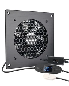 Digitalanzeige temperaturgesteuertes leises Lüftersystem, USB-Lüfter, 5V-Lüfter - Bild 1 von 16
