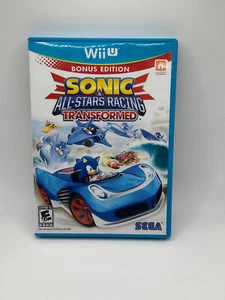 Sonic & All-Stars Racing Transformed (Nintendo Wii U, 2012) TESTED & WORKS - Picture 1 of 3