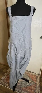 Duluth Trading Co Women’s Gray Gardening Bib Overalls Cargo SIZE 18 Reg - Picture 1 of 16