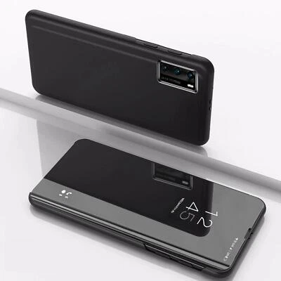 Handy Hülle für Huawei P40 Clear View Case Flip Cover Case Schutz Hülle Tasche - Bild 1 von 4