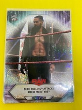 Seth Rollins Topps WWE Flagship 2021 Speckle Refractor Wrestling Trading Card