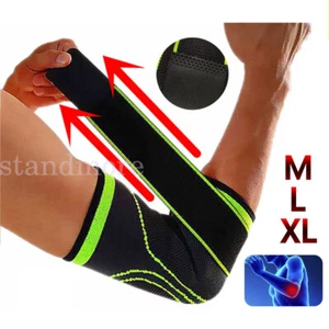 Ellbogenstütze Klammer Kompression Tennis Arthritis Arm Gelenkbelastung Wrap Ärmel - Bild 1 von 18
