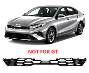 Grille For Forte 2022 2023 2024 Front Bumper Upper Mesh Grill Glossy Black ⭐⭐⭐⭐⭐ - Picture 1 of 3