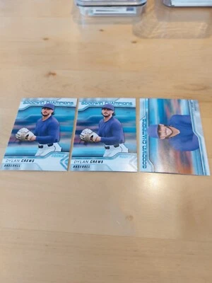 Dylan Crews Rookie Card Lot Of 3 MLB Baseball Washington Nationals  - Image 1 of 2